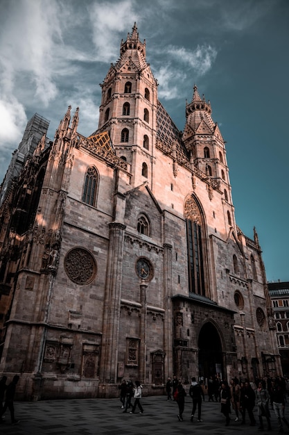 Photo la cathédrale saint-étienne vienne autriche