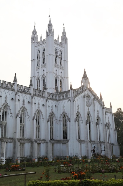 La cathédrale Saint-Paul à Calcutta