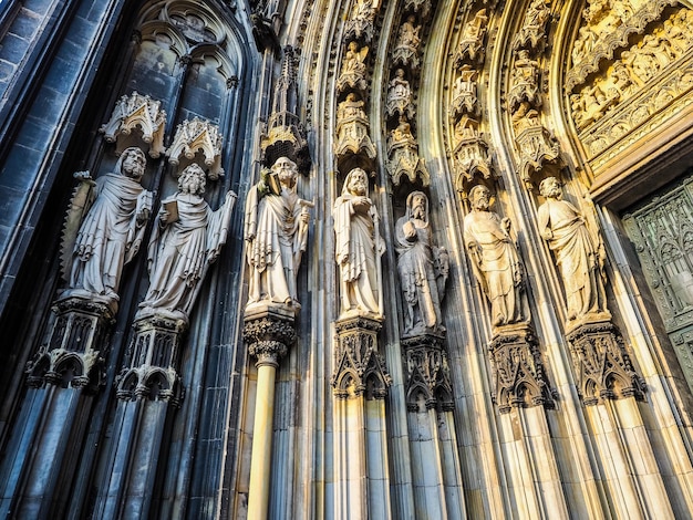 Cathédrale Saint-Pierre HDR à Cologne