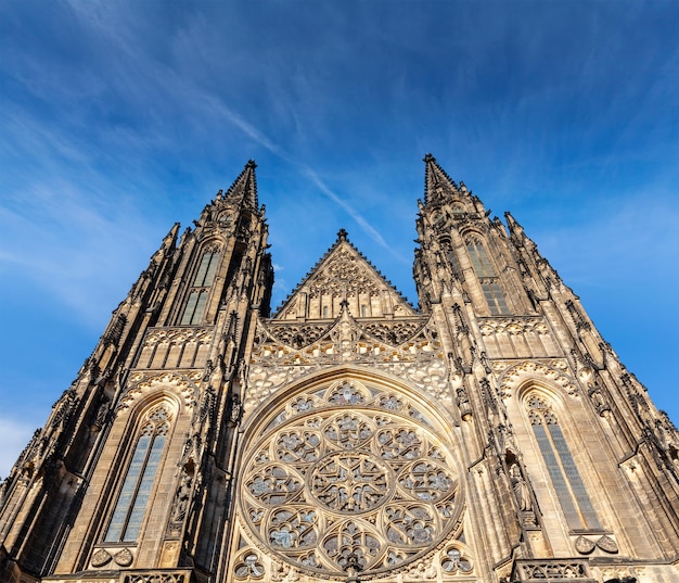 La cathédrale Saint-Vitus à Prague