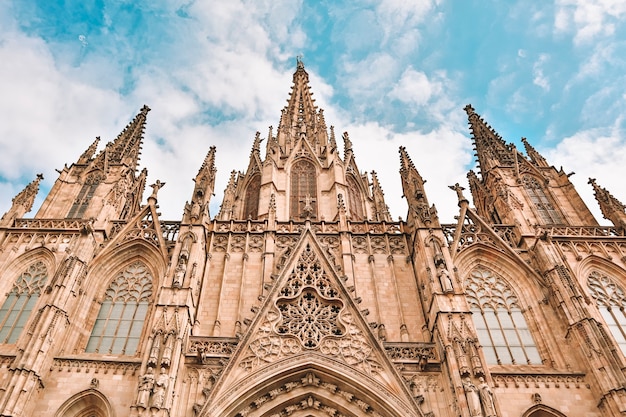 La cathédrale de la Sainte Croix et de Sainte Eulalie