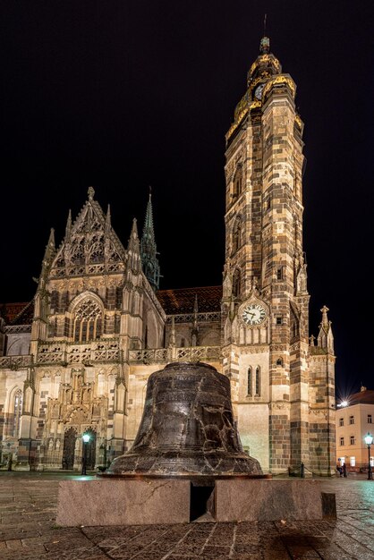 Cathédrale Sainte-Élisabeth dans la ville de Kosice