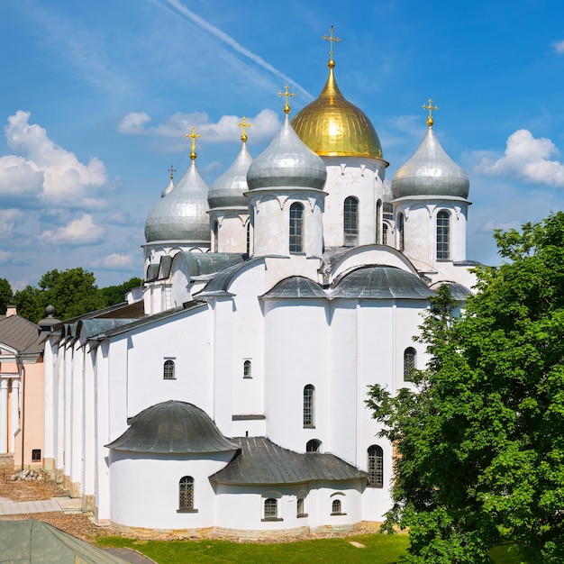 La cathédrale Sainte-Sophie de Veliky Novgorod