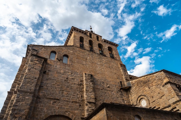 Cathédrale de San Pedro dans la ville de Jaca en Aragon Espagne