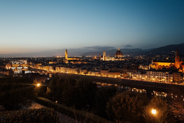 Cathédrale Santa Maria des Fleurs, Palazzo Vecchio, Duomo, Florence, Toscane, Italie, Europe.