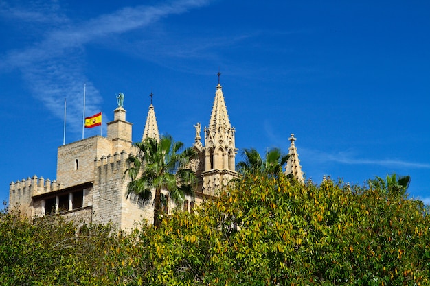 La cathédrale de Santa Maria de Palma et Parc del Mar Majorque, Espagne
