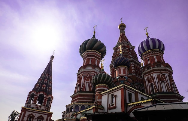 Cathédrale St Basile à Moscou Russie