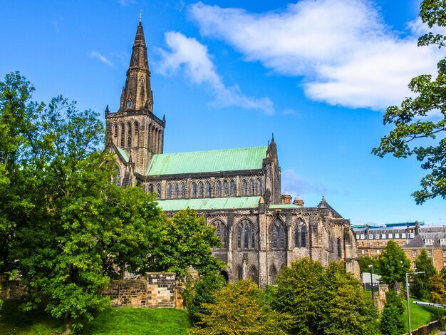 Cathédrale St Mungo de Glasgow HDR