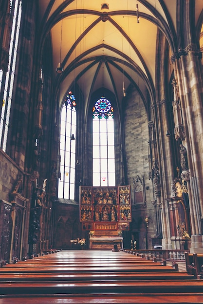 La cathédrale St Stephen sur le centre de Vienne, Autriche