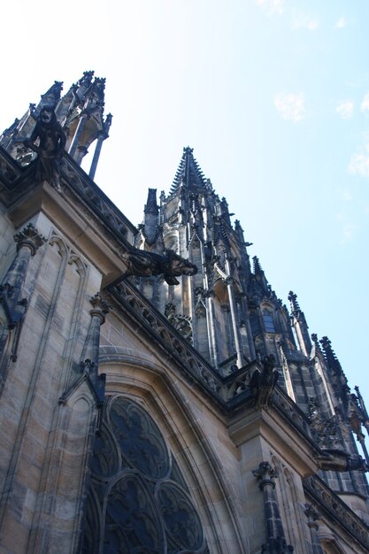 Cathédrale St Vita à Prague, République Tchèque