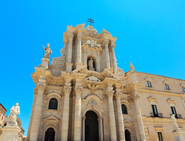 Cathédrale de Syracuse Sicile Italie