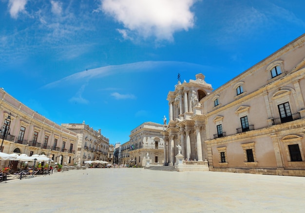 Cathédrale de Syracuse Sicile Italie