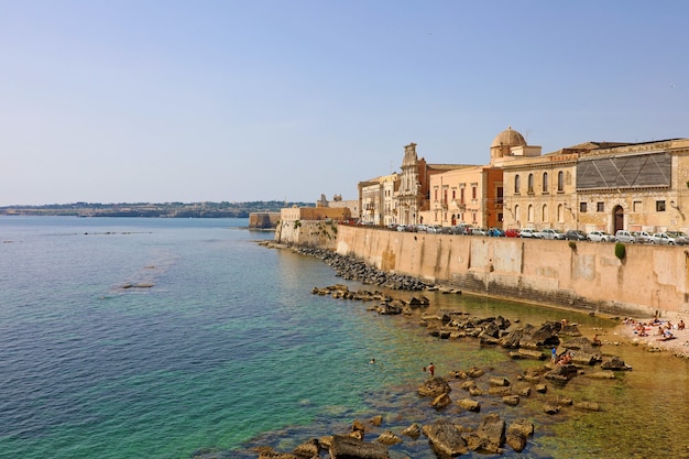 Cathédrale de Syracuse en Sicile