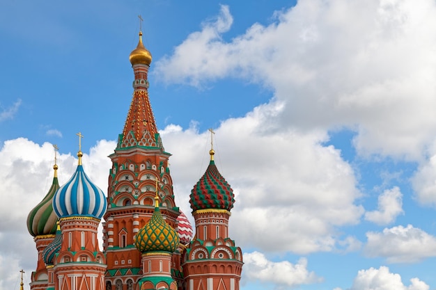 Cathédrale de Vasily le Bienheureux à Moscou