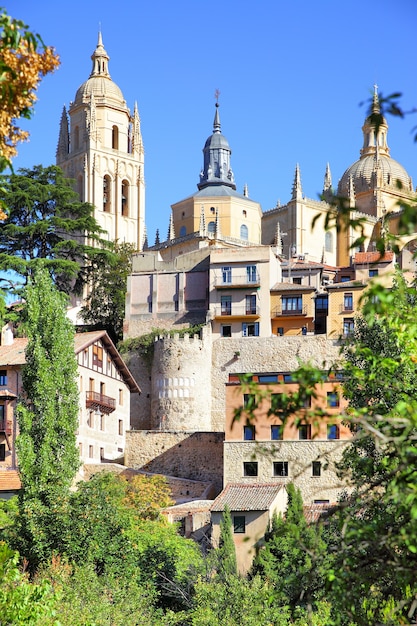 Cathédrale et vieille ville de Ségovie, Espagne