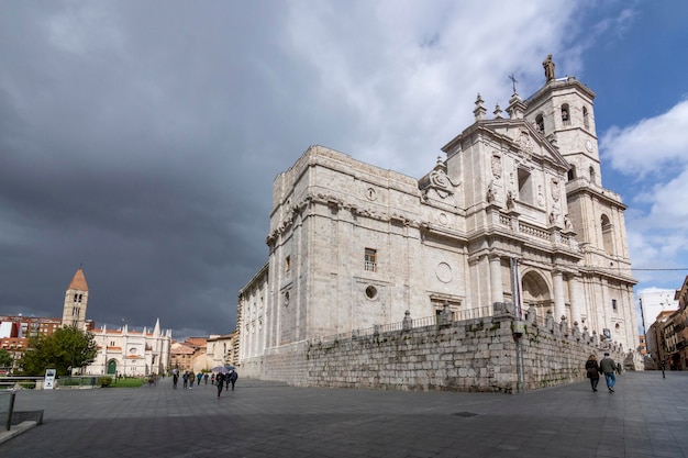 La cathédrale de la ville de Valladolid Espagne