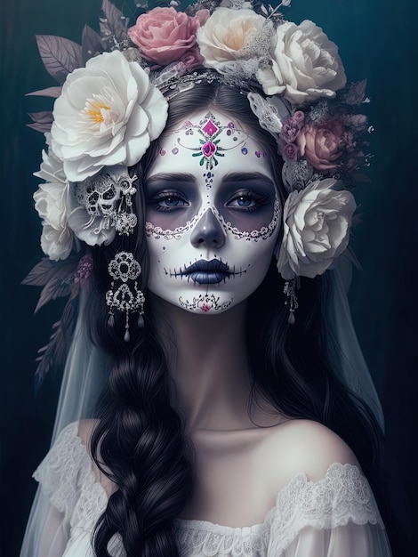 Catrina, une icône culturelle des célébrations d'Halloween et du Jour des Morts