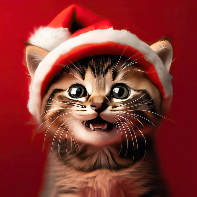 Cattitude de NoëlIA générative