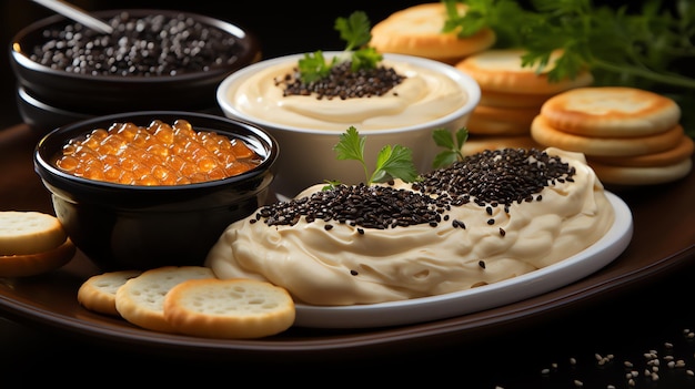 Le caviar est un luxe inégalé.