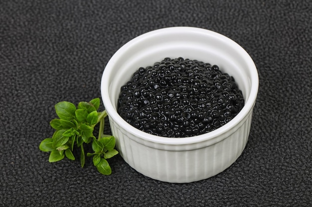 Caviar noir de luxe