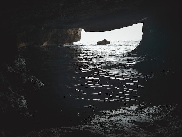 Le cavo vert de marina di andrano, dans les pouilles