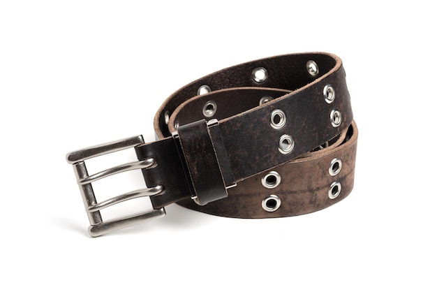 Ceinture en cuir véritable pour homme