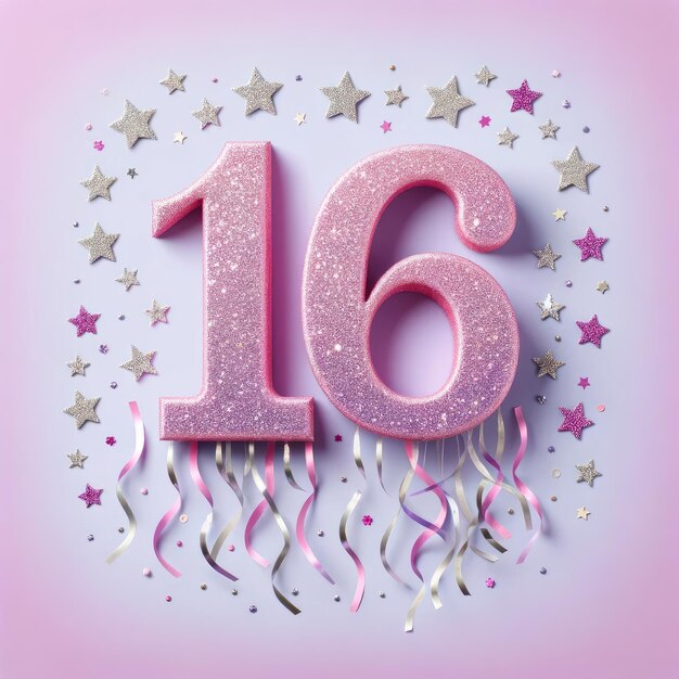 Célébration de l'anniversaire de 16 ans