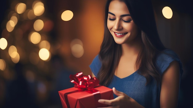 Célébration au centre de l'attention Le cadeau d'anniversaire révèle