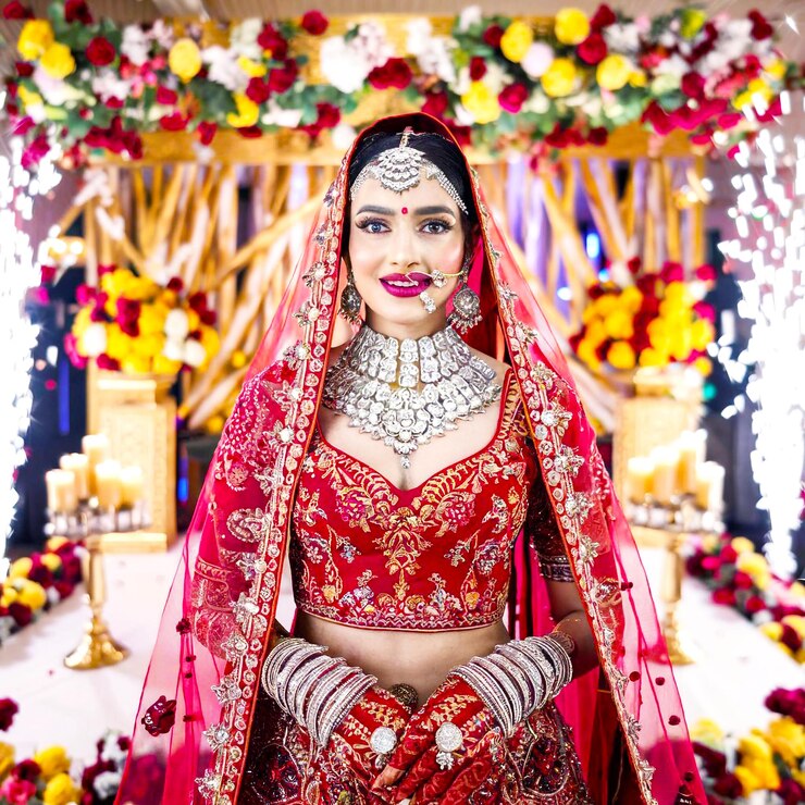 Célébration de la déité Navratri