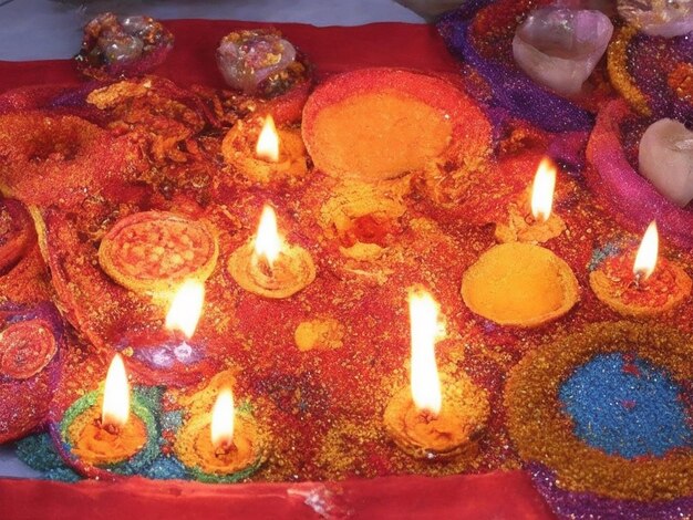 La célébration de Diwali