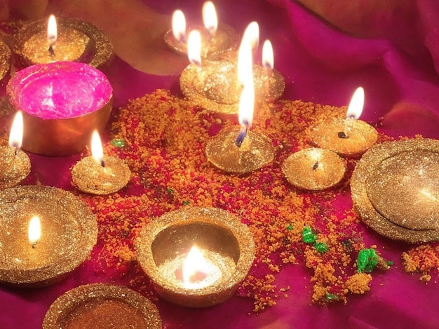 La célébration de Diwali