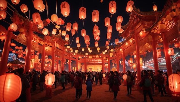 célébration du Nouvel An chinois festival des lanternes