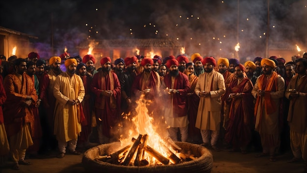 Une célébration festive du Lohri