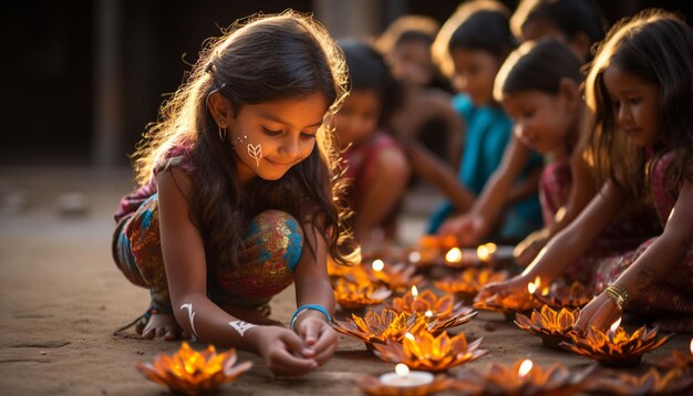 Célébration des fêtes indiennes