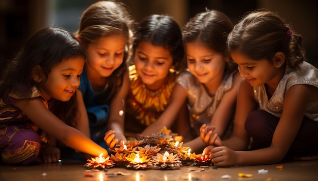 Célébration des fêtes indiennes