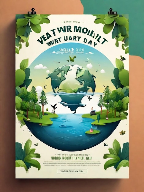 La célébration internationale de la journée de la Terre Sauvez la terre Illustration