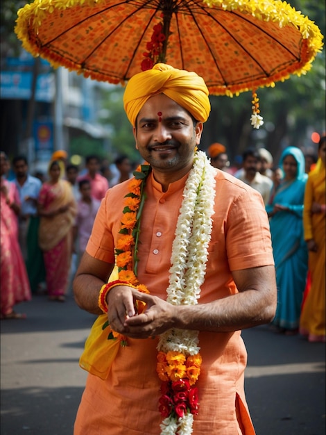 Une célébration de la journée de gudi padwa