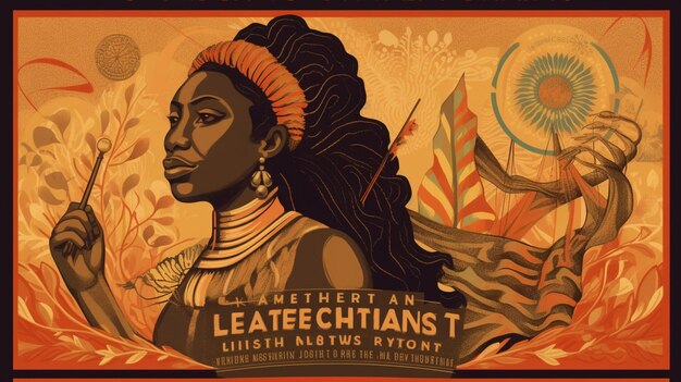 Une célébration de la libération Juneteenth Flyer