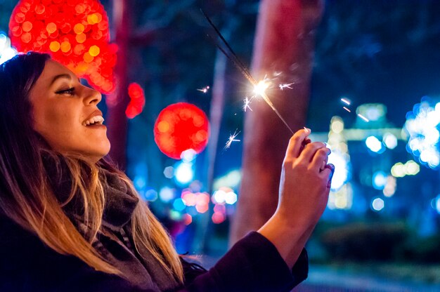 Célébration de la nouvelle année à venir