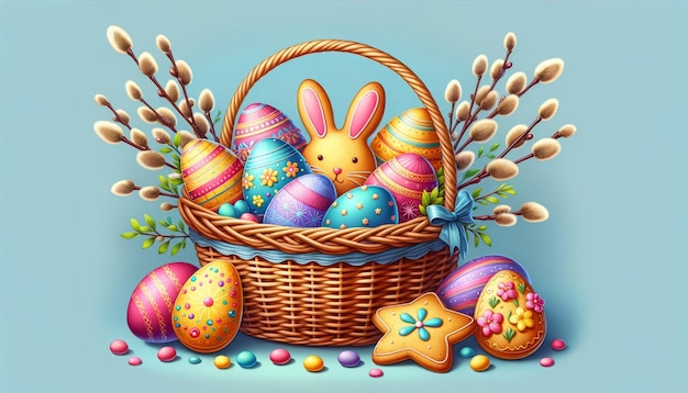 La célébration de l'œuf de Pâques
