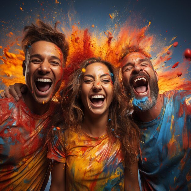 Les célébrations de Holi