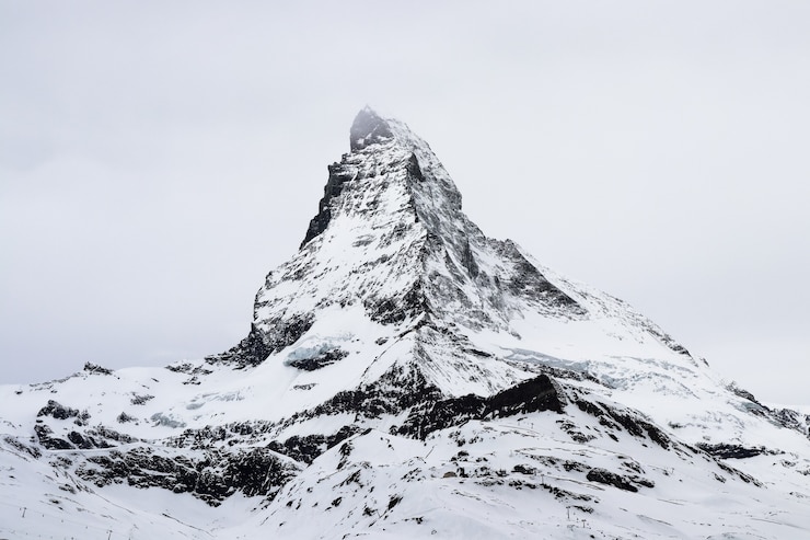 Photo le célèbre cervin à zermatt, suisse