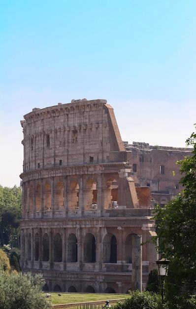 Le célèbre Colisée à Rome Italie
