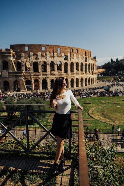 Célèbre Colisée De Rome, Italie.