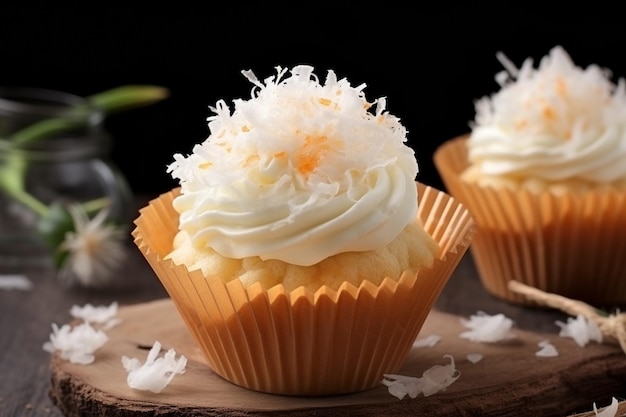 Le célèbre cupcake indonésien en forme de bol en fleur est fait de ruban adhésif de manioc et de farine.