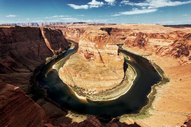 Le célèbre Horseshoe Bend à Utah, USA