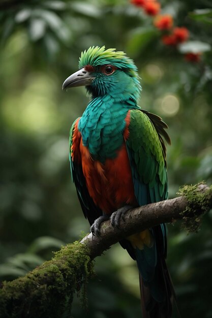 Célébrer l'héritage hispanique à travers l'oiseau Quetzal