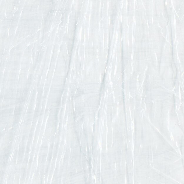 Photo cellophane blanc froissé texture blanche en polyéthylène