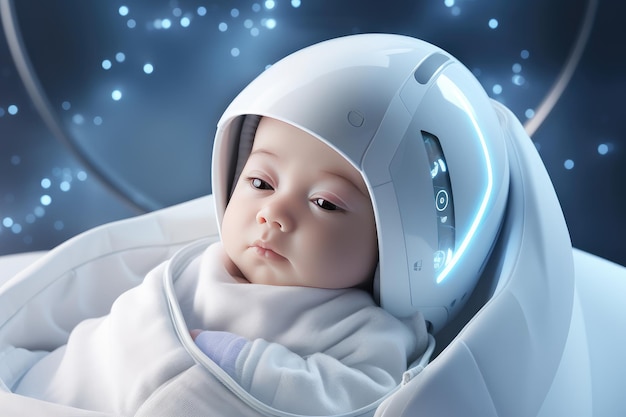 Des cellules humaines artificielles créées artificiellement par un bébé cyborg.