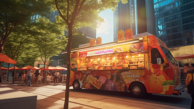 celui du food truck dans le festival de la ville Ai Generative